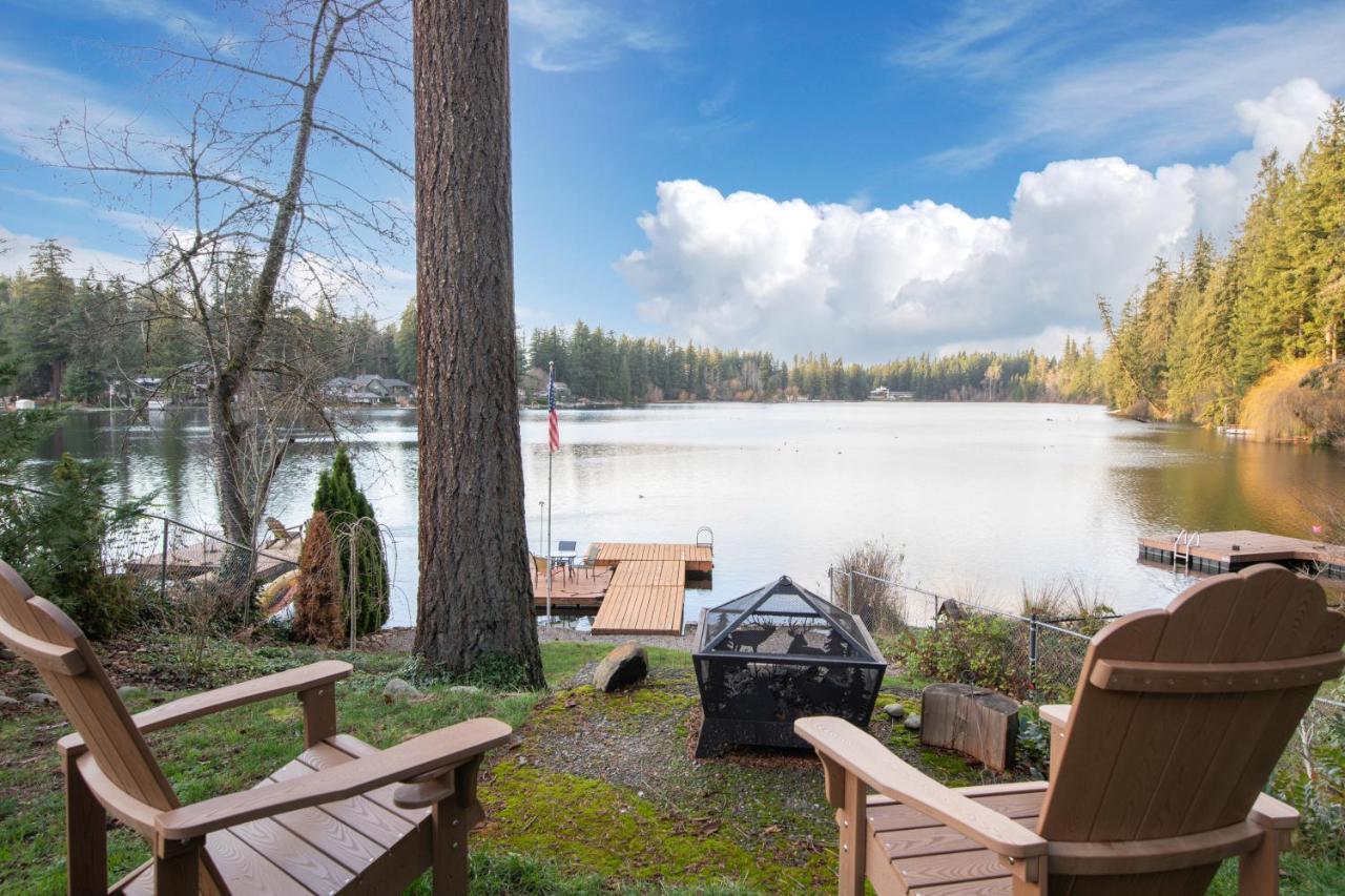 Koi Story Cabin On The Lake - Waterfront, Near Bike Trail Maple Valley Zewnętrze zdjęcie