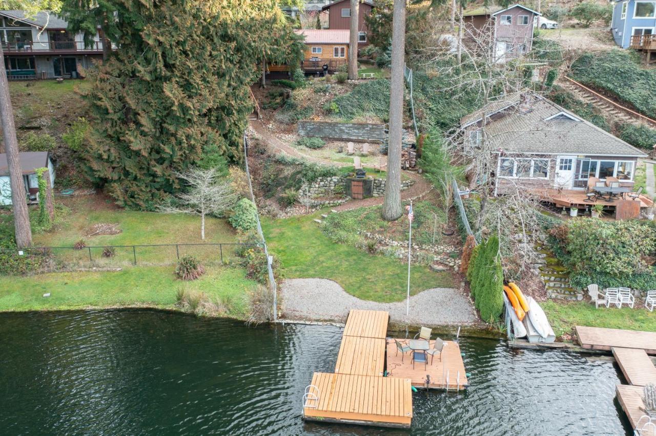 Koi Story Cabin On The Lake - Waterfront, Near Bike Trail Maple Valley Zewnętrze zdjęcie